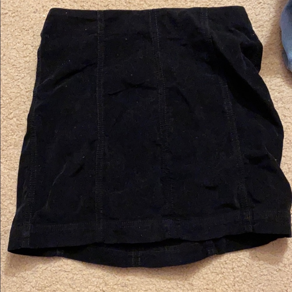 Black free people skirt